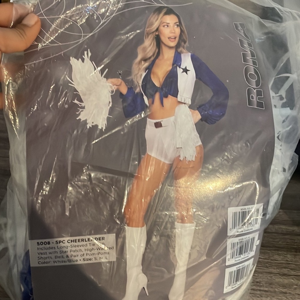 Dallas Cowboy Cheerleader Halloween Costume
